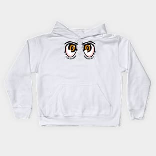 Big Tired Eyes  - Face Mask Kids Hoodie